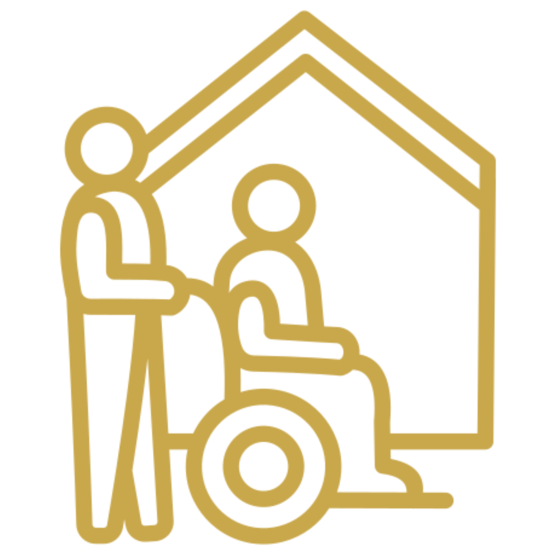 Home care support for wheelchair user